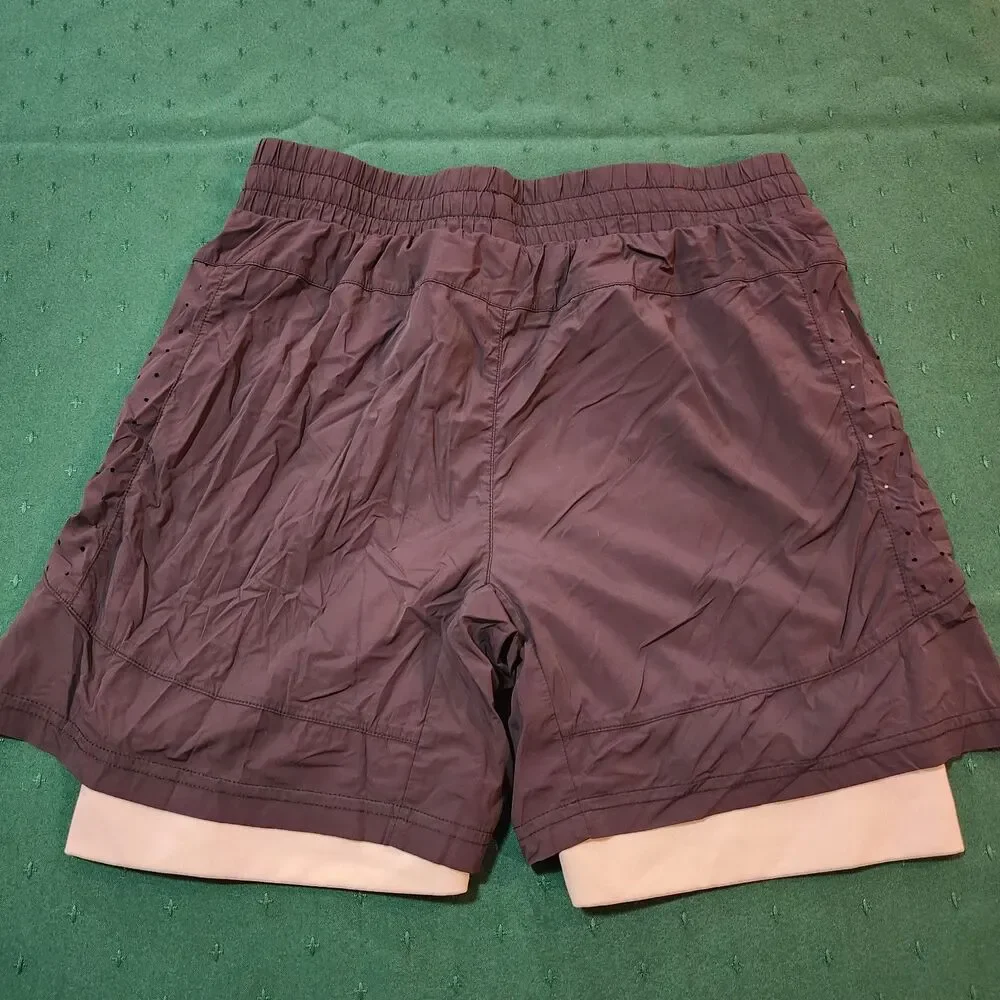 ALPHALETE ATHLETICS Men's Athletic Shorts Infinity Size Small Black